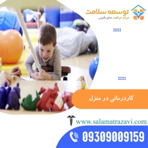 کاردرمانی در منزل مشهد